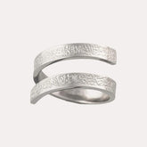 Ayatul Kursi Ring – Adjustable Islamic Arabic Calligraphy Stainless Steel Ring
