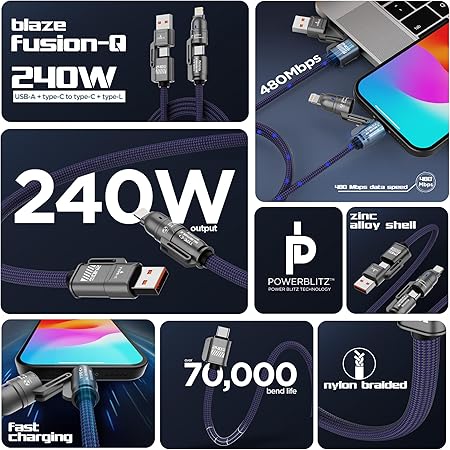 4-in-1 Multi USB Charging Cable